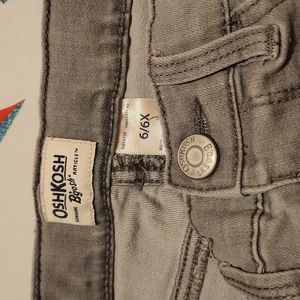OshKosh gray jeans size 6/6x